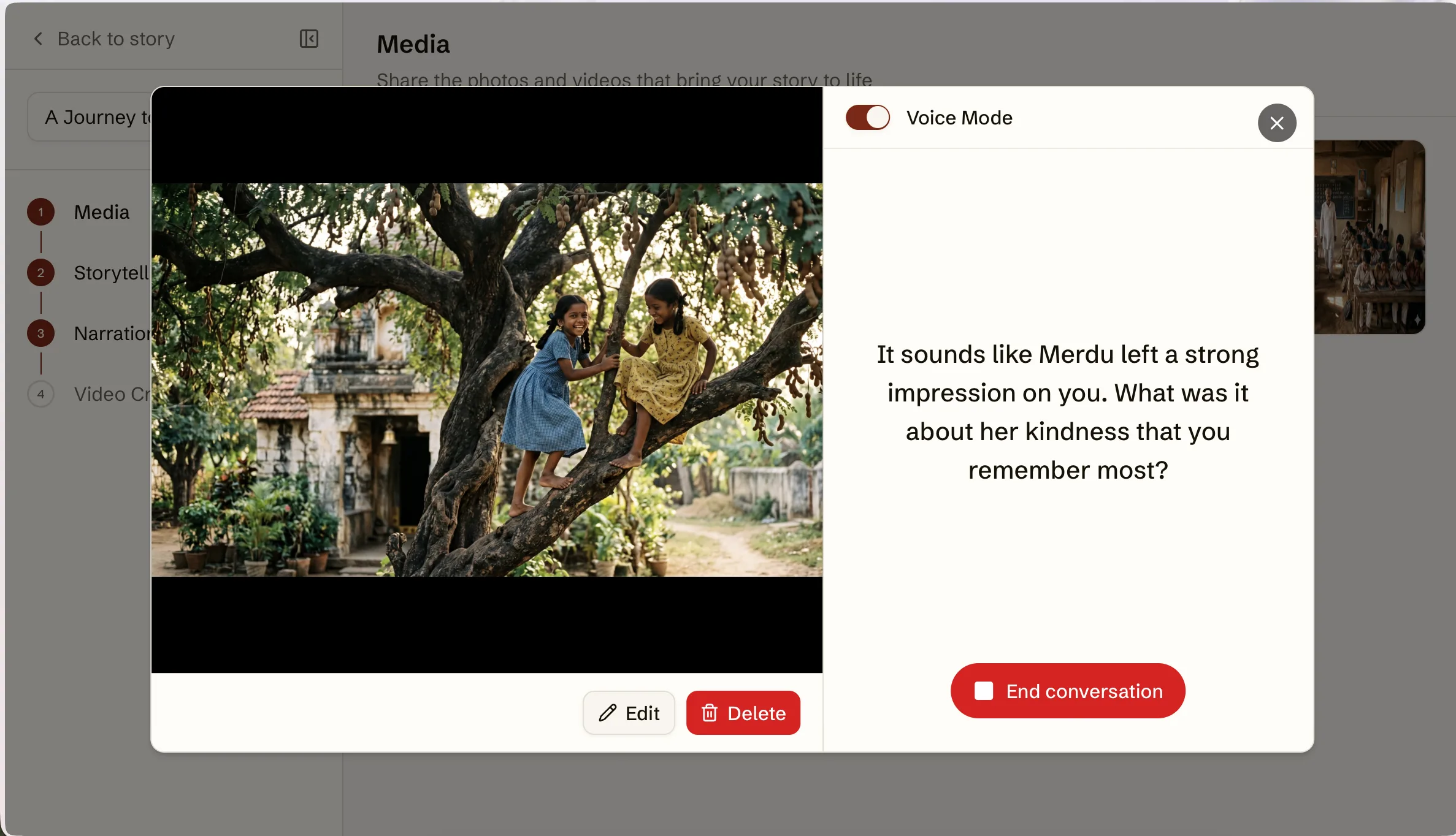 Upload your media